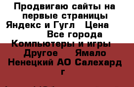 Продвигаю сайты на первые страницы Яндекс и Гугл › Цена ­ 8 000 - Все города Компьютеры и игры » Другое   . Ямало-Ненецкий АО,Салехард г.